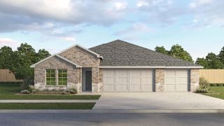 New construction Single-Family house 228 Rivers Edge Dr, Georgetown, TX 78628 plan The Courtland - image