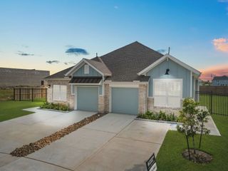New construction Townhouse house 5263 Celestial Ct, Iowa Colony, TX 77583 plan Chalet - image