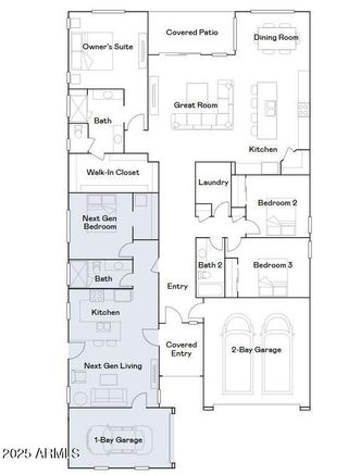 New construction Single-Family house 15000 W Desert Hollow Dr, Surprise, AZ 85387 plan Trillium Plan 4585 - image