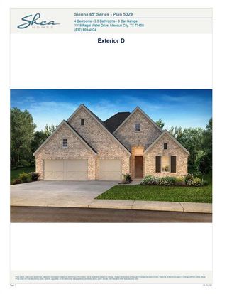 New construction Single-Family house 1206 Berry Brook Drive, Missouri City, TX 77459 Plan 5029- photo