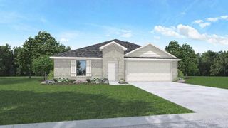 New construction Single-Family house 23640 Rising Sun Dr, Splendora, TX 77372 plan Texas Cali - image