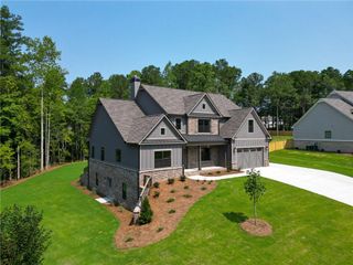 New construction Single-Family house 1425 Willowbend Pl, Monroe, GA 30655 plan (GA) Brunswick A.1 3 Front Entry - image