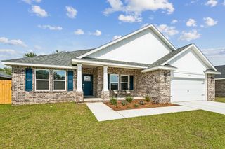 New construction house 7552 Hatteras Dr, Navarre, FL 32566 plan The Turquoise - image