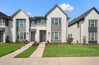 New construction Townhouse house 2550 Campden Mews, Allen, TX 75013 plan Alexander Modern - image