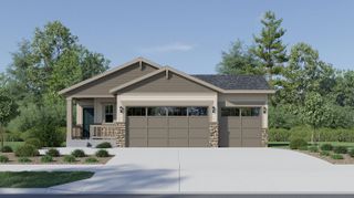 New construction Single-Family house 3521 Aspen Glen Lp, Elizabeth, CO 80107 plan Aurora - image