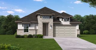 New construction Single-Family house 500 Ridgewell Loop, Georgetown, TX 78633 Somerset (2315-CV-40)- photo