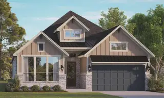 New construction Single-Family house 2327 Garden Arbor, Tomball, TX 77375 plan Lynnbrook - image