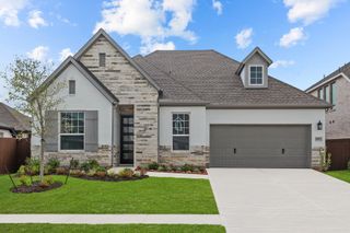 New construction Single-Family house 10011 Starry Night Lane, Manvel, TX 77578 The Finley- photo