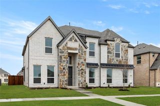 New construction Single-Family house 1351 Melcer St, Frisco, TX 75036 plan Hillcrest 45 2R-CW (w/Media) - image