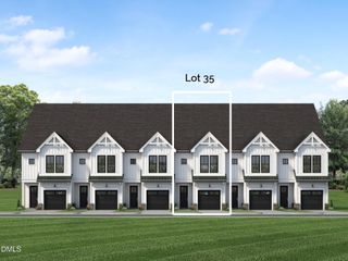 New construction Townhouse house 942 Steel Mill Ln, Apex, NC 27523 plan Harrington Interior Unit - image