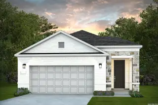 New construction Single-Family house 2271 Pinyon Dr, New Braunfels, TX 78132 plan Hallmark - image