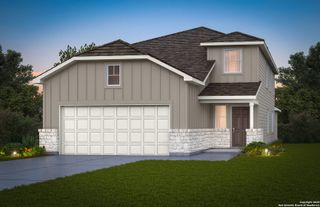 New construction house 935 Bluegrass Pt, New Braunfels, TX 78130 plan Fentress - image