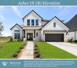 New construction Single-Family house 3226 Blue Grama Bend, Katy, TX 77494 The Asher IX- photo