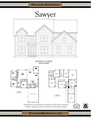 New construction Single-Family house 4640 Callan Trail, Cumming, GA 30041 Sawyer- photo