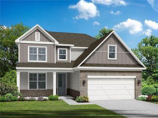 New construction Single-Family house 127 Grand Meadows Drive, Hoschton, GA 30548 The Ash C at Wehunt Meadows- photo