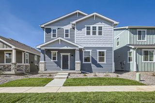 New construction Single-Family house 2901 Pershing Street, Strasburg, CO 80136 Remington- photo