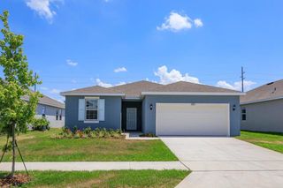 New construction house 520 Silver Palm Dr, Haines City, FL 33844 plan Hillcrest - image