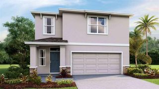 New construction Single-Family house 31346 Penny Surf Loop, Wesley Chapel, FL 33545 Darwin- photo