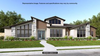 New construction Single-Family house 201 Brave Company, Boerne, TX 78006 plan 4226A - image