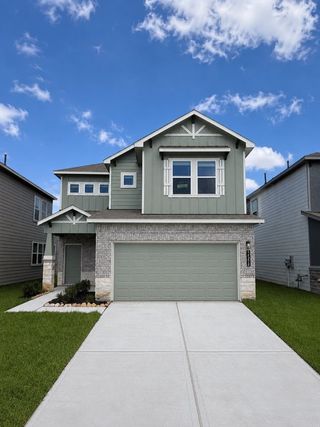 New construction Single-Family house 14538 Elkwood Pine Dr, Houston, TX 77032 plan Laurel - image
