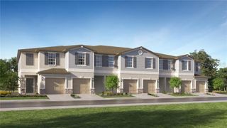 New construction Townhouse house 2550 Sunray Venus Way, Ruskin, FL 33570 Windsor II- photo