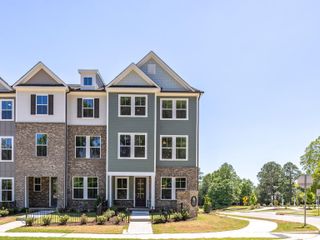 New construction Townhouse house 133 Broadway St, Knightdale, NC 27545 plan The Avery Exterior - image