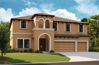 New construction Single-Family house 3437 Yellow Leaf Circle, Spring Hill, FL 34609 Virginia Park- photo