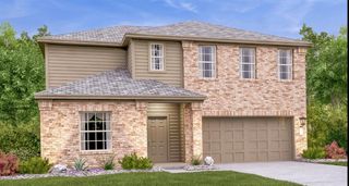 New construction Single-Family house 1816 Four Waters Loop, Georgetown, TX 78628 Hudson- photo