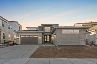 New construction Single-Family house 6448 Still Pine Cir, Castle Pines, CO 80108 plan 5074 Stonehaven Elevation C - Modern Prairie - image