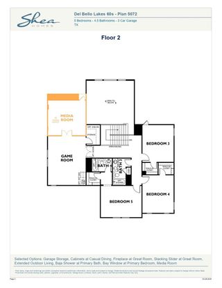 New construction Single-Family house 5210 Timpson Dr, Manvel, TX 77578 plan 5072 Elevation D - image