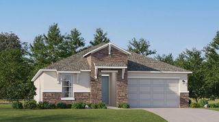 New construction  house 1295 Broward Dr, Zephyrhills, FL 33541 plan Brindley - image