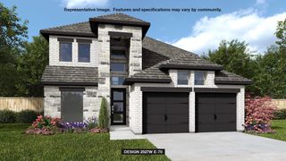 New construction  house 285 Prickly Poppy Lp, Kyle, TX 78640 plan 2527W - image