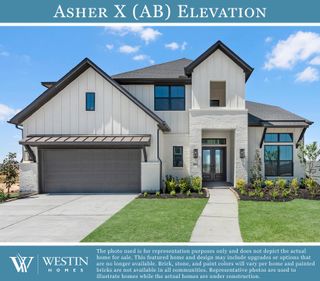 New construction Single-Family house 32410 Sandhill Place St, Fulshear, TX 77441 plan The Asher X - image
