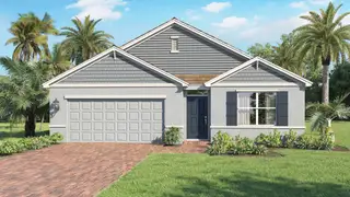 New construction Single-Family house 1454 Garabaldi Cir Se, Palm Bay, FL 32909 plan Cali - image