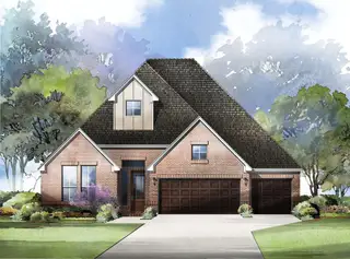 New construction Single-Family house 195 Grand Legacy, New Braunfels, TX 78130 plan Hill II - image