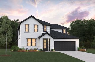 New construction Single-Family house 21219 Iberian Magpie Trl, Tomball, TX 77377 plan Cascade - image
