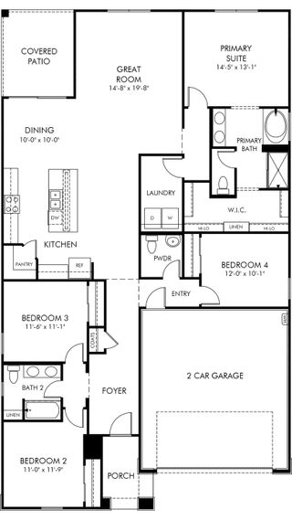 New construction Single-Family house 8439 W Saratoga Wy, Florence, AZ 85132 plan Arlo - image