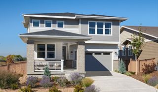 New construction Single-Family house 45917 Bluebird Avenue, Bennett, CO 80102 Moonstone- photo