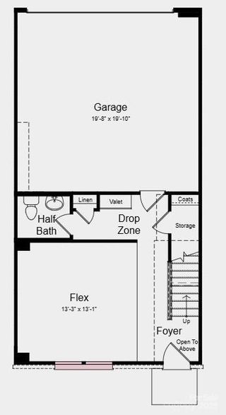 New construction Townhouse house 9462 Senator Royall Dr, Charlotte, NC 28262 plan Vail II - image