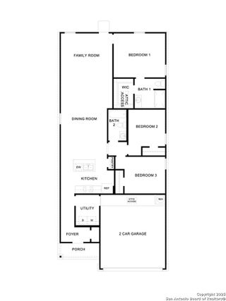 New construction Single-Family house 1013 Seedling Ln, Seguin, TX 78155 plan The Caprock - image