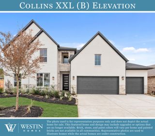 New construction Single-Family house 121 Beebalm Cv, Georgetown, TX 78633 plan The Collins XXL - image