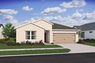 New construction Single-Family house 320 Sw Becker Rd, Port St. Lucie, FL 34953 Passionflower II- photo