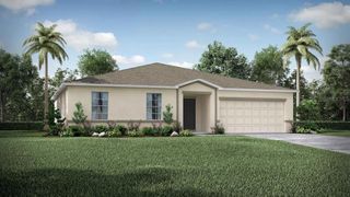 New construction  house 1115 St. Michel Way, Poinciana, FL 34759 plan The Mesquite - image