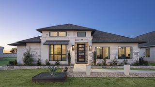 New construction Single-Family house 405 Coyote Creek Wy, Kyle, TX 78640 plan 2916W - image