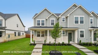 New construction Townhouse house 2541 Violet Theo Ln, Round Rock, TX 78665 - image