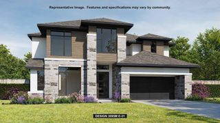 New construction Single-Family house 1101 River Rock Cir, Katy, TX 77493 plan 3095M - image