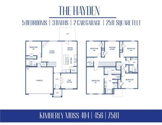 New construction  house 619 Whitman Ln, Stockbridge, GA 30281 plan Hayden - image