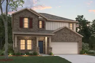New construction  house 8312 Roadrunner Psge, San Antonio, TX 78222 plan Harrison - image