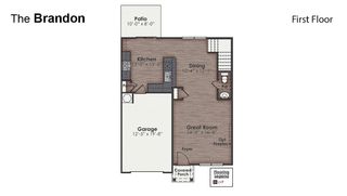 New construction Single-Family house 2099 Cypress Hill Dr Se, Bolivia, NC 28422 plan Brandon - image