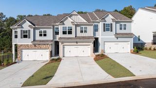 New construction  house 6718 Corryton St, Flowery Branch, GA 30542 plan SUDBURY 24' TOWNHOME - image